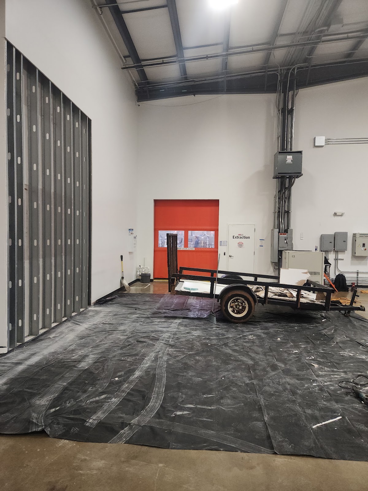 Commercial remodeling and interior framing