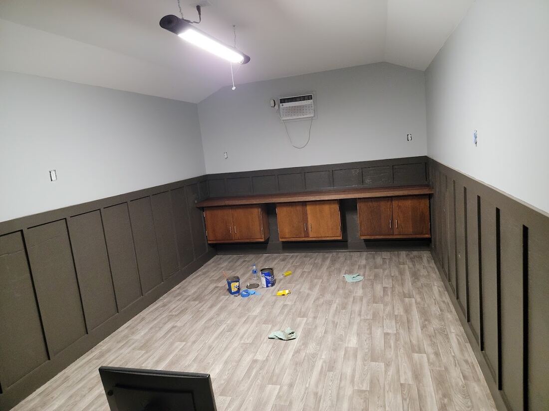 Interior wall paneling and custom wainscoting
